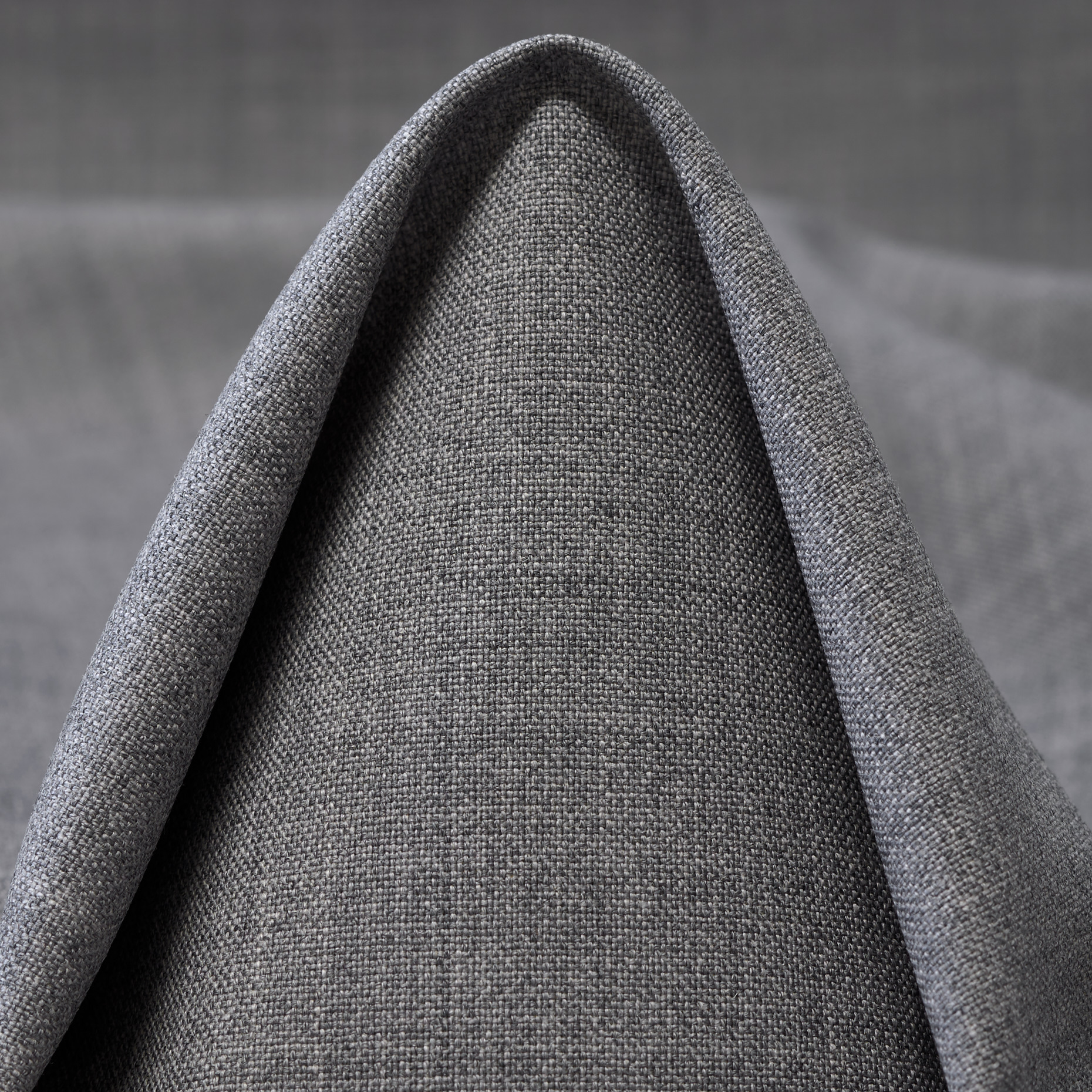 Outdoor Virgin Wool Bonded Ghost Gray