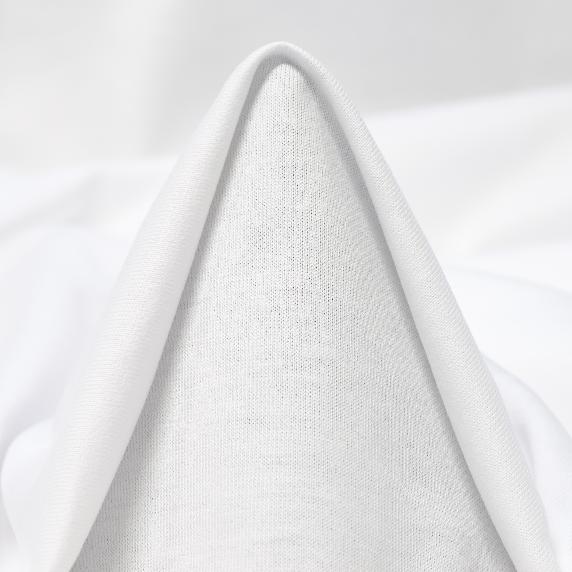 Single Jersey, Cotton, Brilliant White