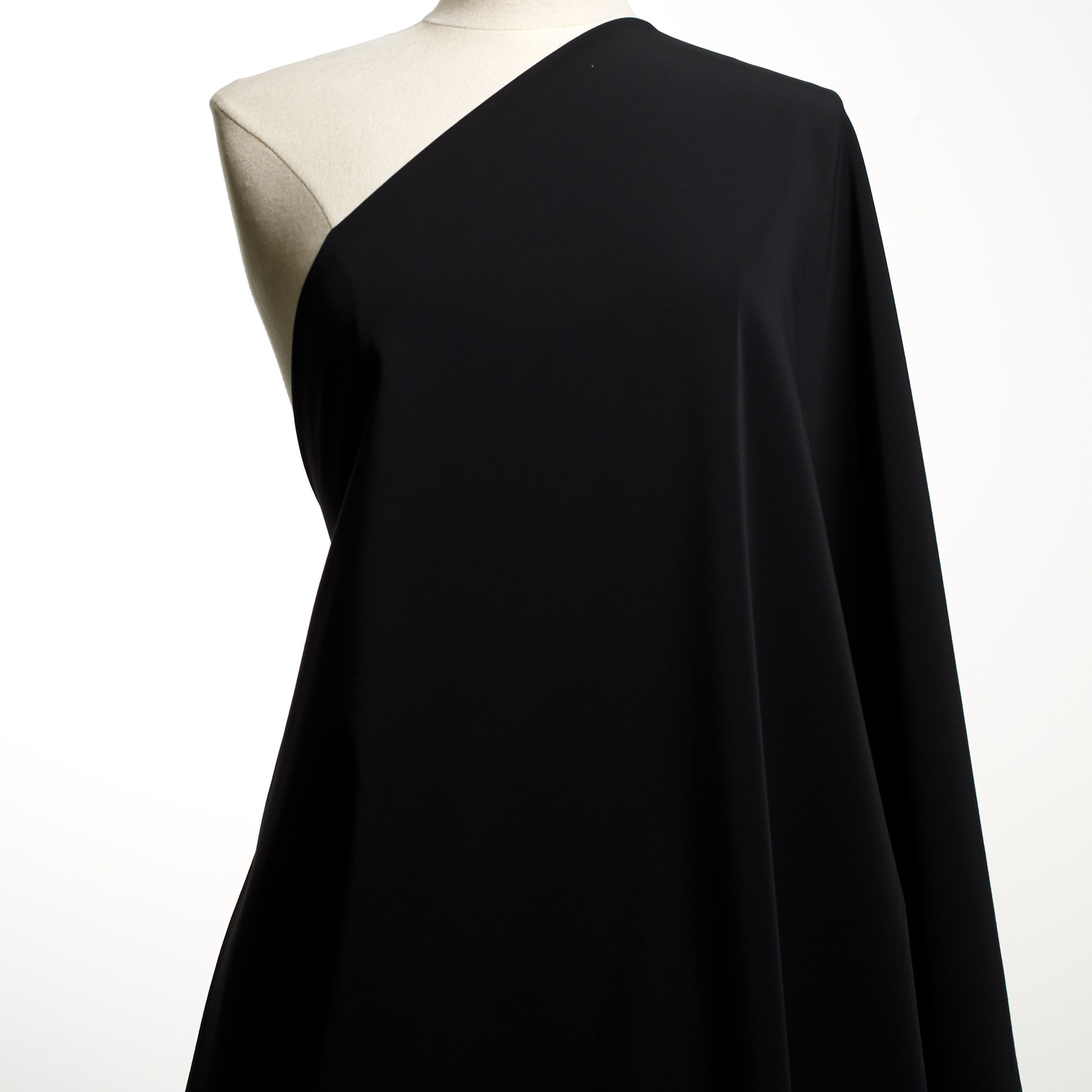 TECHNO STRETCH, COTTON, BI-STRETCH, RAVEN BLACK