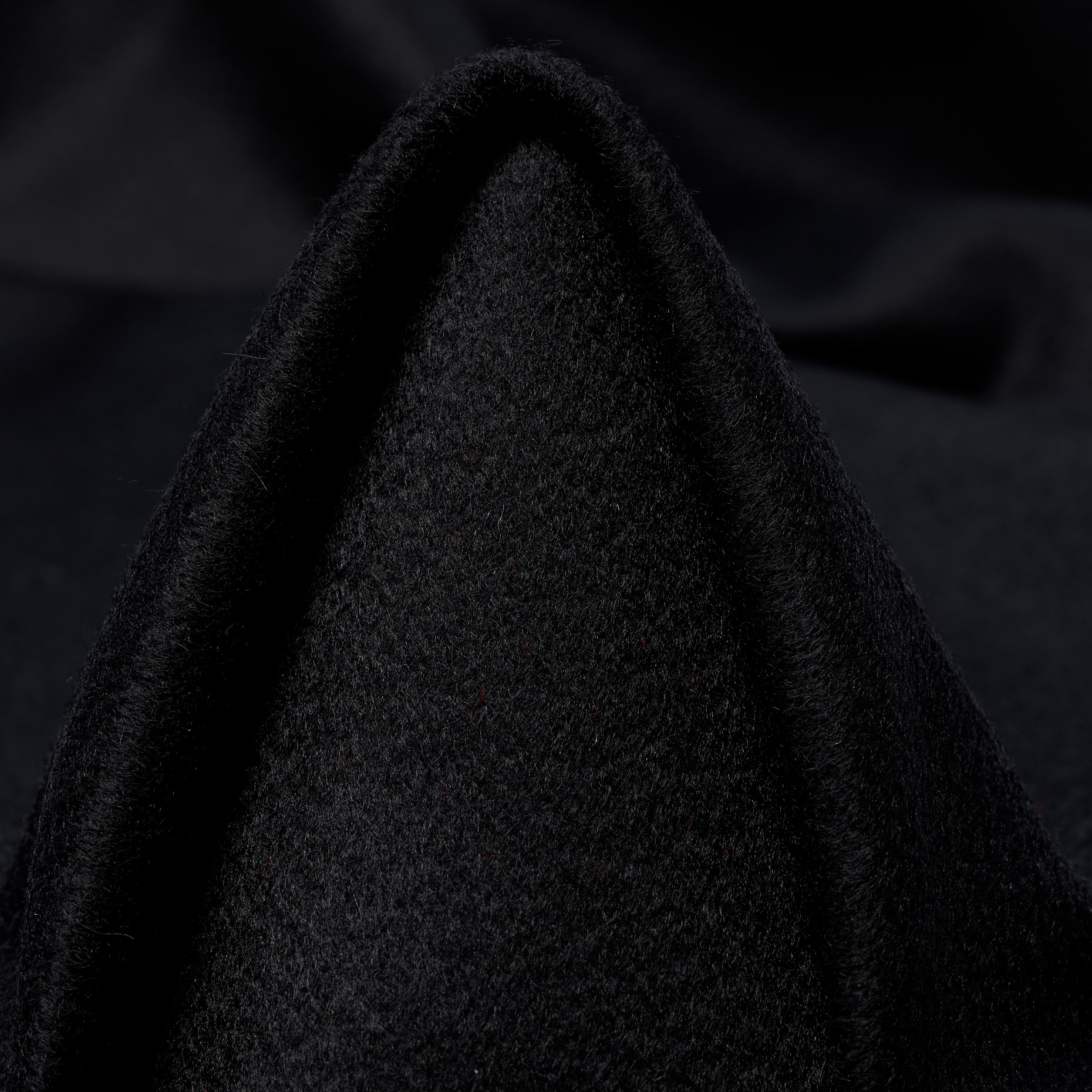 Drap Puro Cashmere  Raven Black